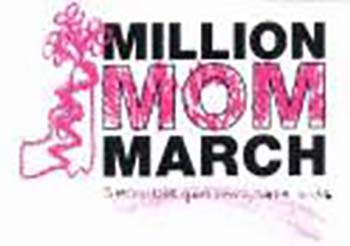 Million Mom March sign